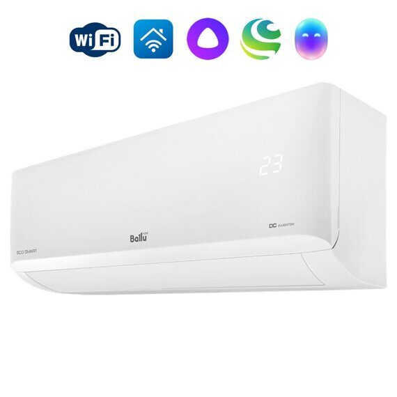 Сплит-система инверторного типа Ballu Eco Smart DC BSYI-07HN8/ES_23Y комплект Сплит-система инверторного типа Ballu Eco Smart DC BSYI-07HN8/ES_23Y комплект